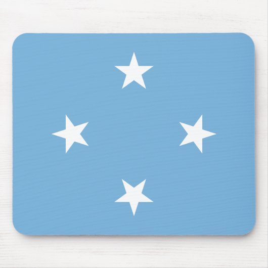 Tapis De Souris Drapeau des États fédérés de Micronésie (Devant)