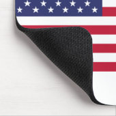 Tapis De Souris Drapeau des États-Unis d'Amérique (Coin)