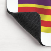Tapis de souris Drapeau des îles Baléares (Coin)
