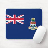 Tapis De Souris Drapeau des îles Caïmans (Avec souris)