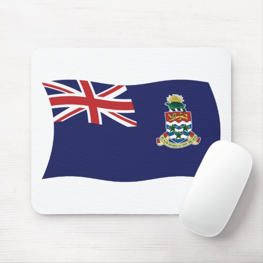 Tapis De Souris Drapeau des îles Caïmans Mousepad (Avec souris)