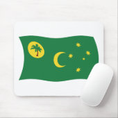 Tapis de souris Drapeau des îles Cocos (Avec souris)