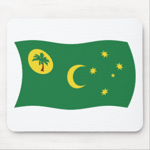 Tapis de souris Drapeau des îles Cocos