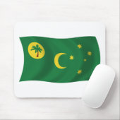 Tapis de souris Drapeau des îles Cocos (Avec souris)
