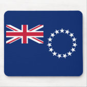 Tapis De Souris Drapeau des Îles Cook (Devant)