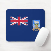 Tapis De Souris Drapeau des îles Falkland (Avec souris)