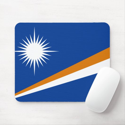 Tapis De Souris Drapeau des îles Marshall Mousepad (Avec souris)