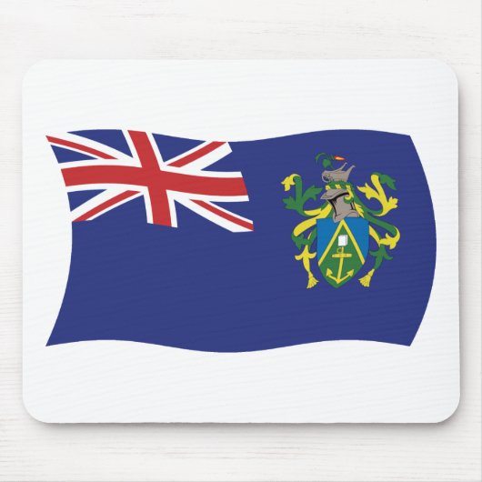 Tapis de souris Drapeau des îles Pitcairn (Devant)