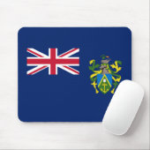Tapis De Souris Drapeau des îles Pitcairn (Avec souris)