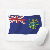 Tapis de souris Drapeau des Îles Pitcairn (Avec souris)