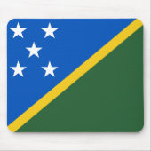 Tapis De Souris Drapeau des Îles Salomon Mousepad (Devant)