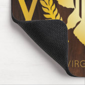 Tapis De Souris Drapeau des îles Vierges américaines d'or St. Thom (Coin)