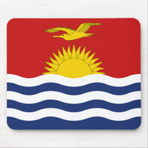 Tapis De Souris Drapeau des Kiribati