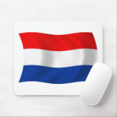 Tapis de souris Drapeau des Pays-Bas (Avec souris)