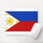 Tapis De Souris Drapeau des Philippines (Avec souris)
