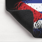 Tapis De Souris Drapeau des racines d'arbre cubain américain cubai (Coin)