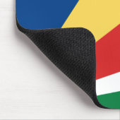 Tapis De Souris Drapeau des Seychelles (Coin)