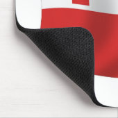 Tapis de souris Drapeau des Tonga (Coin)