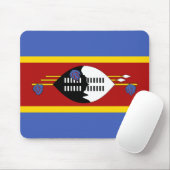 Tapis De Souris Drapeau d'Eswatini (Avec souris)