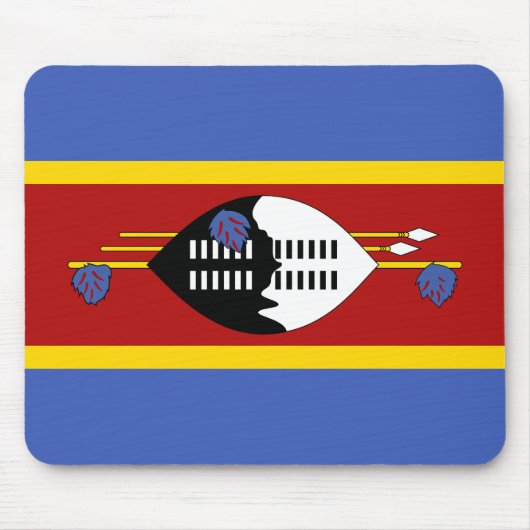 Tapis De Souris Drapeau d'Eswatini (Devant)