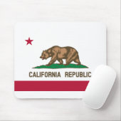 Tapis De Souris Drapeau d'État de Californie (Avec souris)