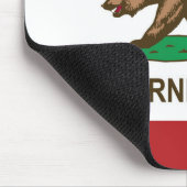 Tapis De Souris Drapeau d'État de Californie, États-Unis (Coin)