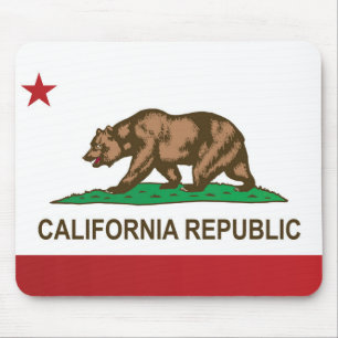Tapis De Souris Drapeau d'État de Californie, États-Unis