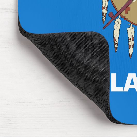 Tapis De Souris Drapeau d'État de l'Oklahoma (Coin)