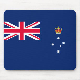 Tapis De Souris Drapeau d'État de Victoria (Australie)