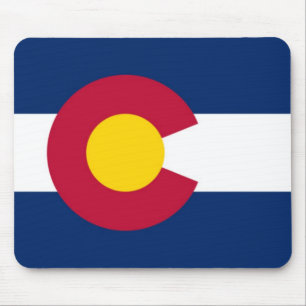 Tapis De Souris Drapeau d'état du Colorado