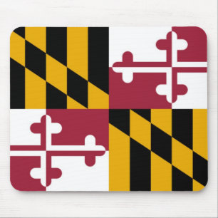 Tapis De Souris Drapeau d'état du Maryland