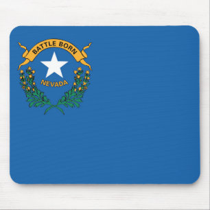 Tapis De Souris Drapeau d'État du Nevada, États-Unis
