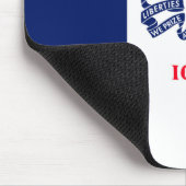 Tapis De Souris Drapeau d'État Iowa (Coin)