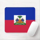 Tapis De Souris Drapeau d'Haïti (Avec souris)