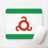 Tapis De Souris Drapeau d'Ingouchie (Avec souris)