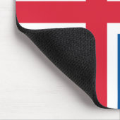 Tapis De Souris Drapeau d'Islande (Coin)