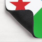 Tapis De Souris Drapeau Djibouti (Coin)