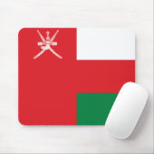 Tapis De Souris Drapeau d'Oman (Avec souris)