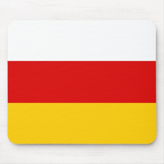 Tapis De Souris Drapeau d'Ossétie du Sud (Devant)