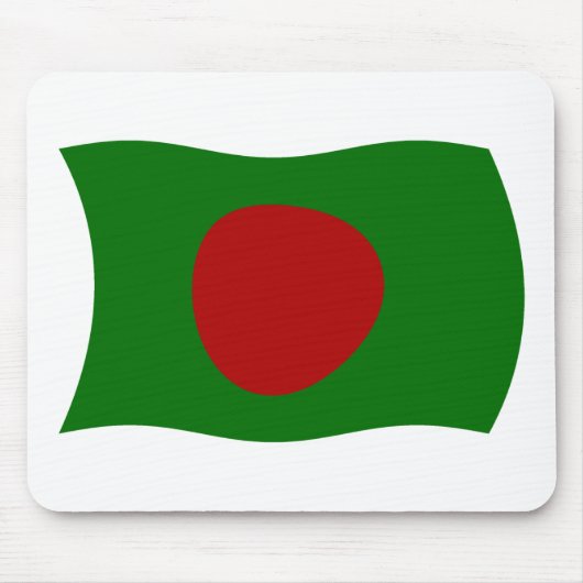 Tapis de souris Drapeau du Bangladesh (Devant)