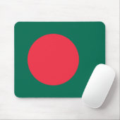 Tapis De Souris Drapeau du Bangladesh (Avec souris)