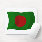 Tapis De Souris Drapeau du Bangladesh Mousepad (Avec souris)