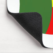 Tapis de souris Drapeau du Bénin (Coin)
