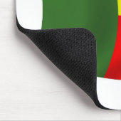 Tapis de souris Drapeau du Bénin (Coin)