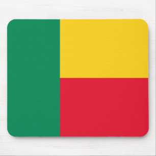 Tapis De Souris Drapeau du Bénin (Afrique)