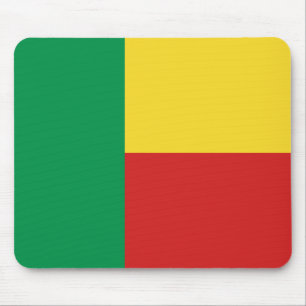 Tapis De Souris Drapeau du Bénin Mousepad