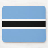 Tapis De Souris Drapeau du Botswana (Devant)