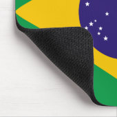 Tapis De Souris Drapeau du Brésil (Coin)