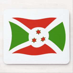 Tapis de souris Drapeau du Burundi