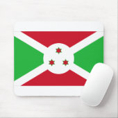 Tapis De Souris Drapeau du Burundi (Avec souris)